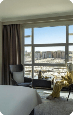 الإطلالات على الحرم